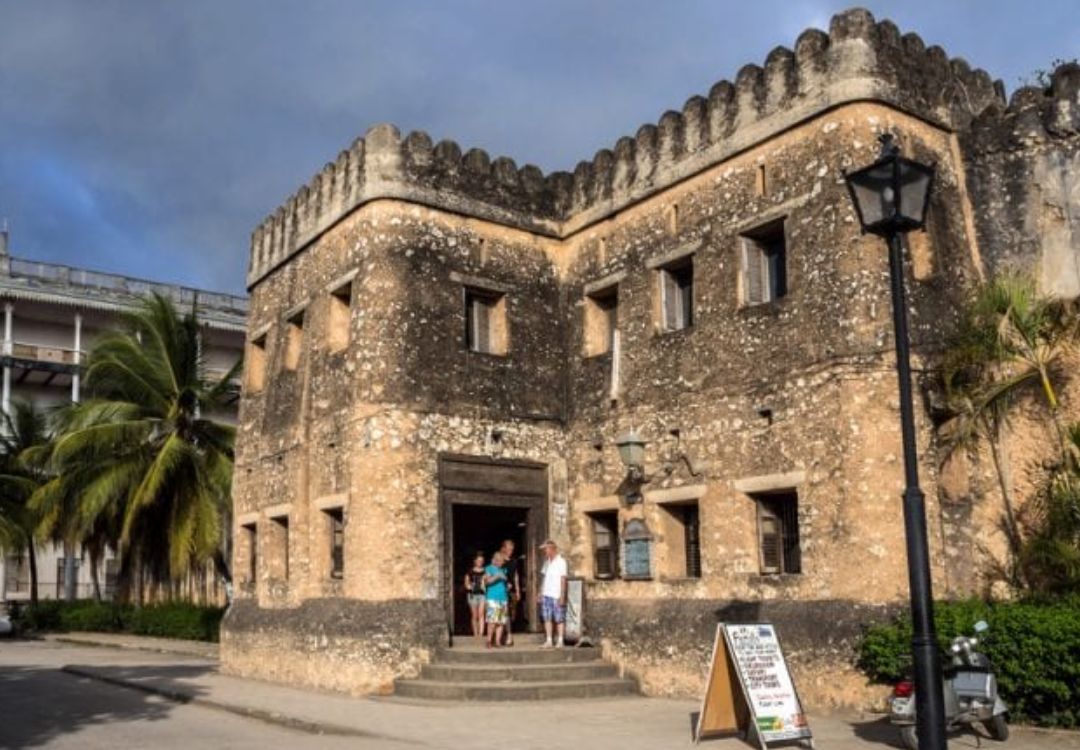 Street scene in Stone Town, Zanzibar